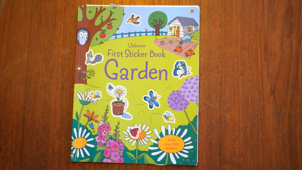 Toddler Gift - Sticker Book Garden