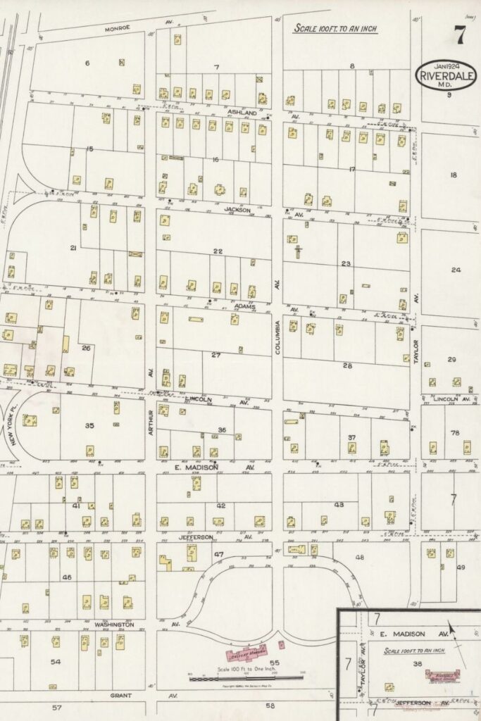 Sanborn Map Riverdale