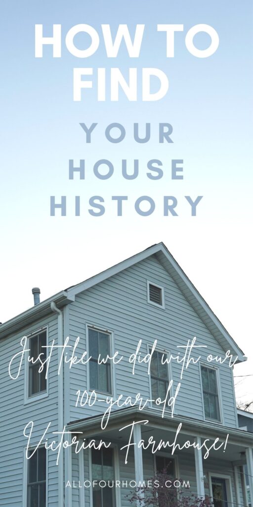 Old House History Search