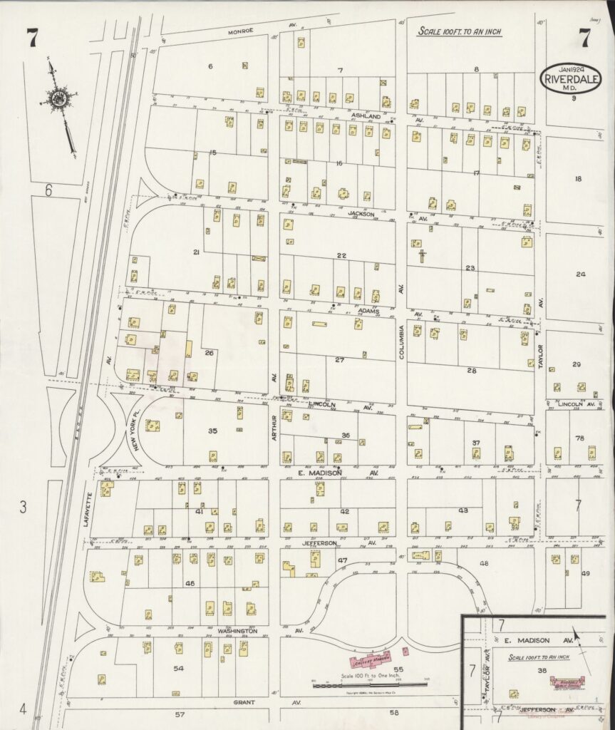 Sanborn Map Riverdale