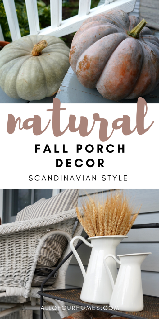 Farmhouse Fall Front Porch Scandinavian Style