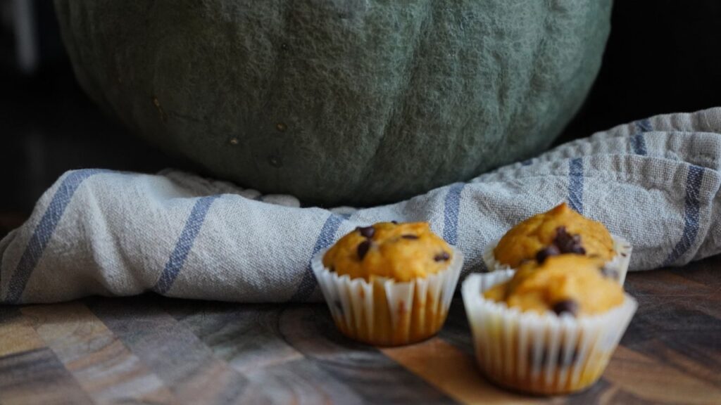 3 Pumpkin Muffins 