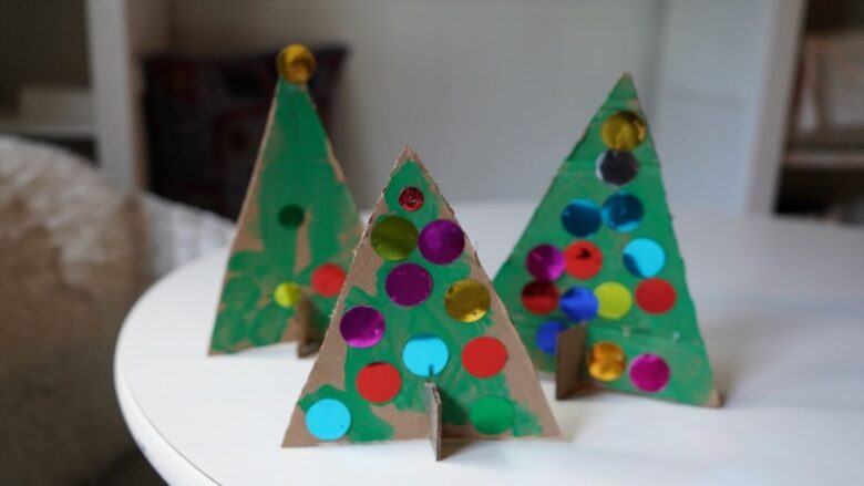Holiday Kids Crafts Christmas Trees