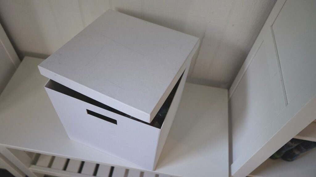 Ikea Tjena box with lid