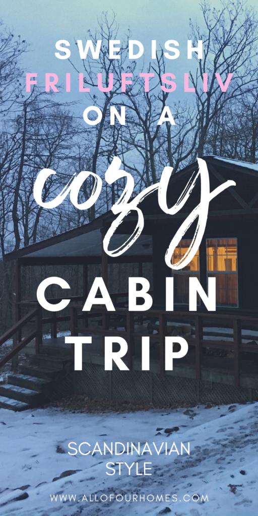 friluftsliv cabin trip