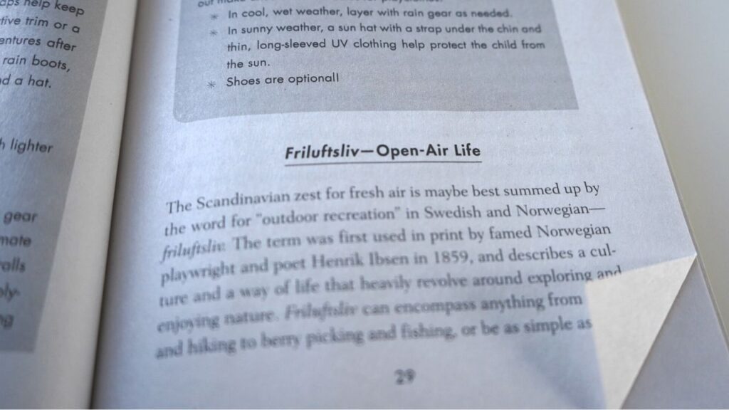 friluftsliv there's no such thing as bad weather book