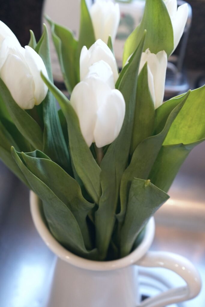 Farmhouse Spring Decor tulips