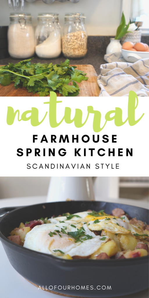 Spring Farmhouse Kitchen