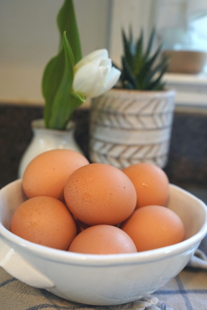 Spring Farmhouse Eggs