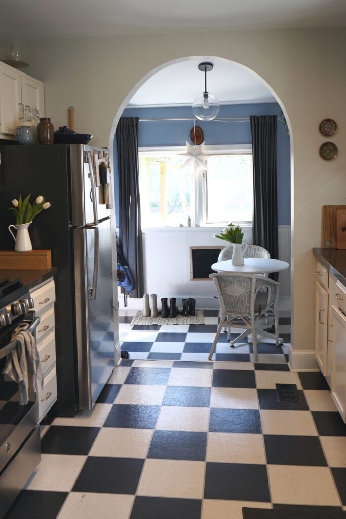 Victorian Farmhouse Spring Kitchen