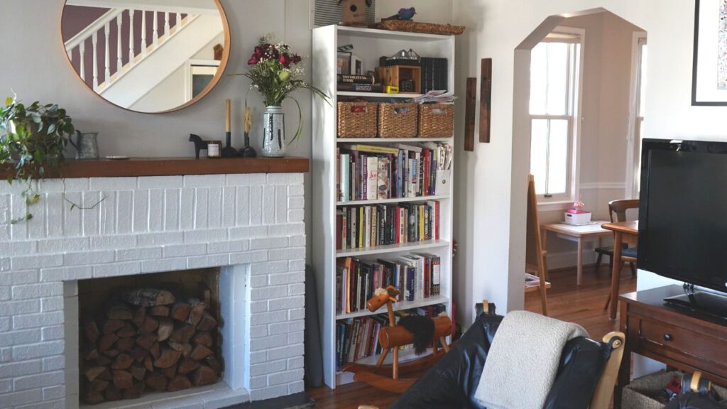 Victorian Farmhouse Living Room