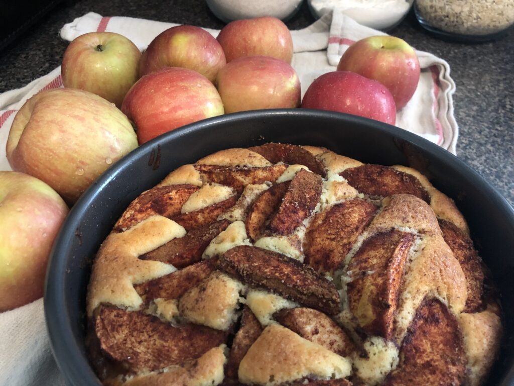 Swedish Apple Cake Ingredients